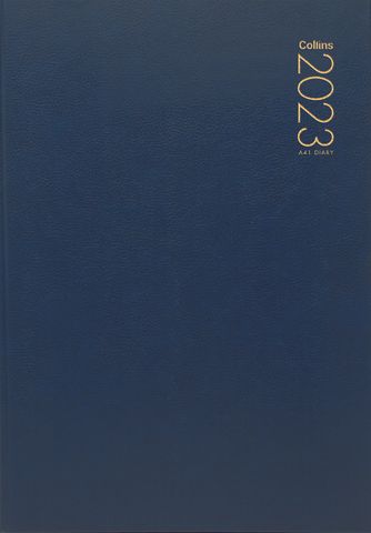 COLLINS DIARY A41 NAVY ODD YEAR 2025