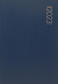 COLLINS DIARY A41 NAVY ODD YEAR 2025