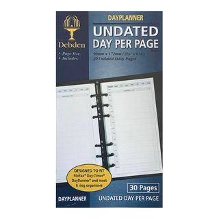 Debden Personal Dayplanner Refill U/D