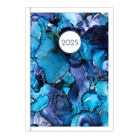 At Home With Fee A53 Diary 2025 Deep Sea