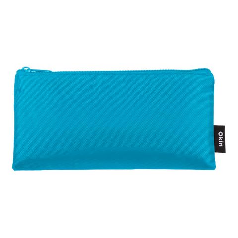 Okin Pencil Case Flat Light Blue 21x11cm