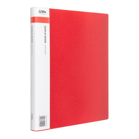 Icon Display Book A4 40 Pocket Blue