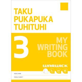 Warwick My Writing Book 3 9mm Ruled 64PG