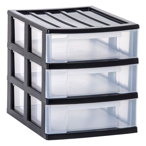 Taurus Desk Organiser 3 Drawer A4