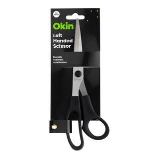 Okin Scissors Left Handed 8 Inch Black