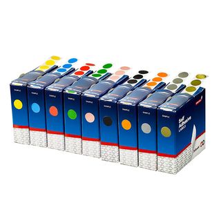 CIRCLE LABEL QUIK STIK MC14 PURPLE 14MM