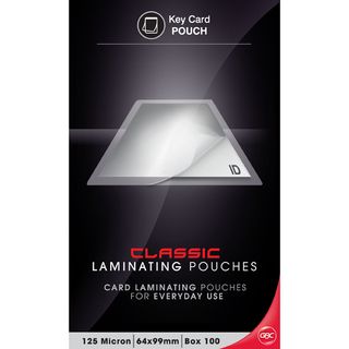 LAMINATING POUCHES KEY CARD POUCH PK100