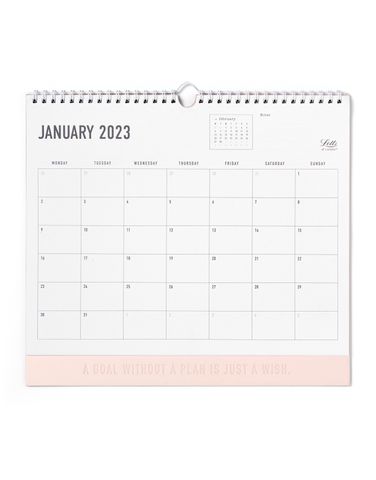 Letts of London Conscious Wall Calendar