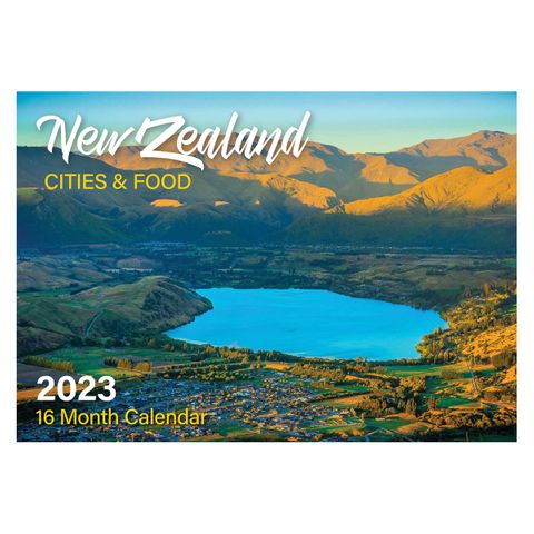 Biscay Calendar NZ City & Food Odd Year