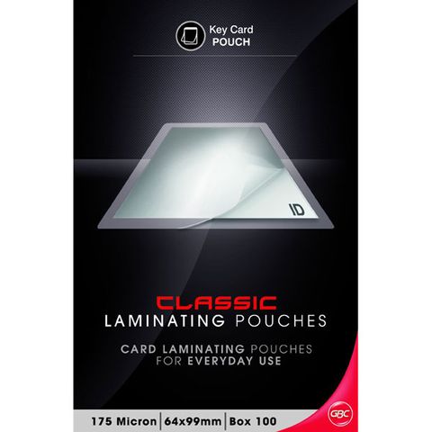 IBICO LAMINATING POUCHES KEY 175MICRON