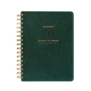 AT-A-GLANCE SIGNATURE A5 DIARY GREEN2023