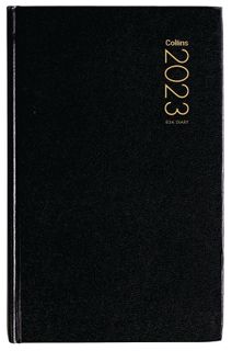 COLLINS DIARY 83A BLACK ODD YEAR