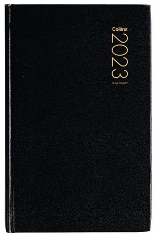 COLLINS DIARY 83A BLACK ODD YEAR