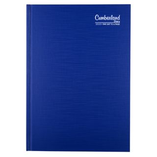 PREMIUM 2023 CASEBOUND DIARY A5 BLUE DTP