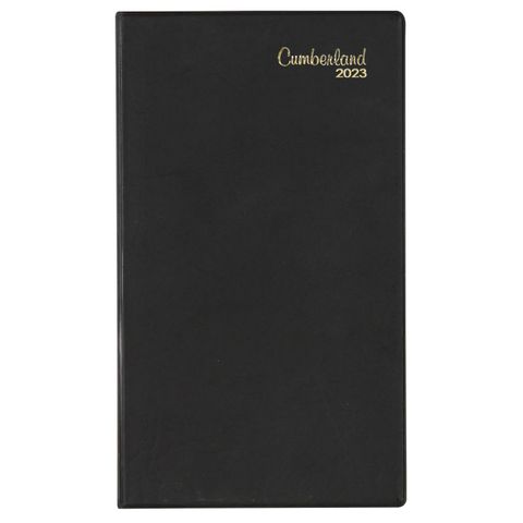 CUMBERLAND 2023 SLIMLINE POCKET DIARY BK