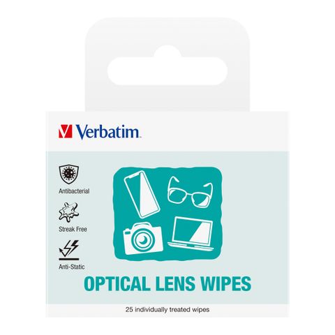 Verbatim Essentials Lens Cleaning Wipes