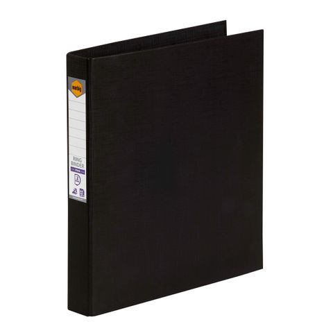 MARBIG RINGBINDER A4 25/2D PE BLACK