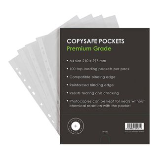 OSC PREMIUM COPYSAFE POCKETS A4 BX100