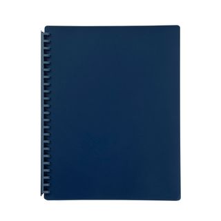 MBG REFILLABLE DISPLAY BOOK 20P DARK BLU