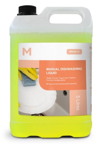 Manual Dishwashing LiquidYellow, 5L