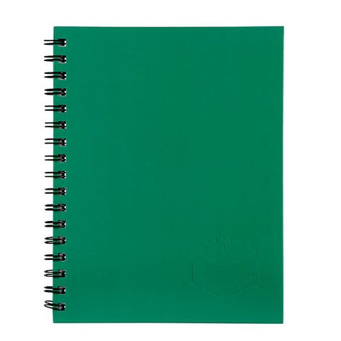 SPIRAX 511 HARD COVER NOTEBOOK A5 GREEN