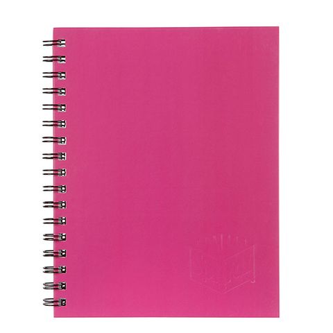 SPIRAX 511 HARD COVER NOTEBOOK A5 PINK