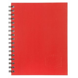 SPIRAX 511 HARD COVER NOTEBOOK A5 RED
