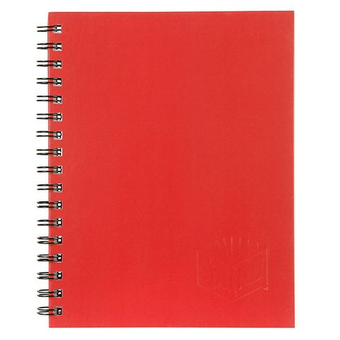 SPIRAX 511 HARD COVER NOTEBOOK A5 RED