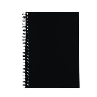 SPIRAX 512 HARD COVER NOTEBOOK A4 BLACK