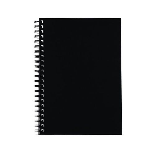 SPIRAX 512 HARD COVER NOTEBOOK A4 BLACK