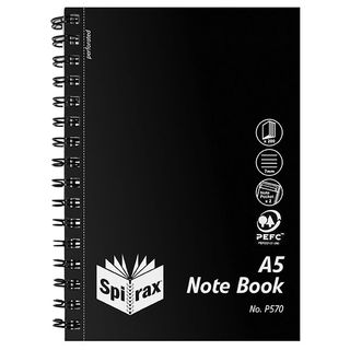 SPIRAX P570 PP NOTEBOOK A5 S/O 200PG