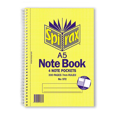 SPIRAX 572 3 SUBJECT NOTEBOOK