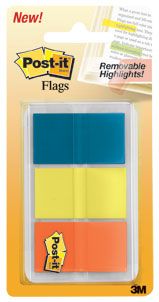 POST-IT FLAG 680-HFBYO ASSORTED HIGHLIGH