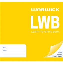 EXERCISE BOOK WARWICK LWB LEARN TO WRITE