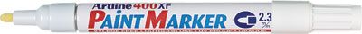 ARTLINE 400 PAINT MARKER WHITE