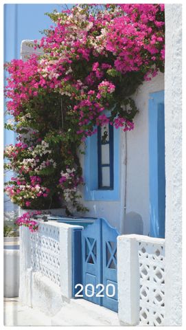 COLLINS DIARY CW7 NOTES FLORAL EVEN YEAR