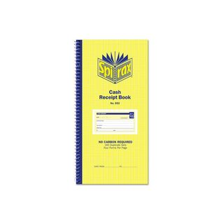 SPIRAX 553 CASH RECEIPT BOOK