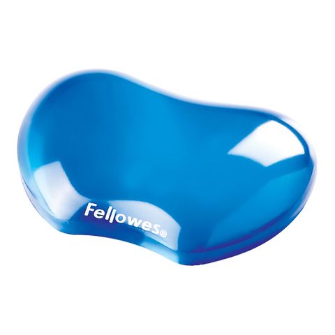 Fellowes Gel Crystals Flex Rest Blue
