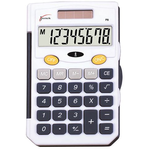 JASTEK POCKET CALCULATOR BLUE