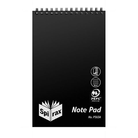 SPIRAX REPORTERS NOTEBOOK P563A