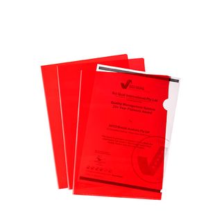 MARBIG LETTER FILE A4 ULTRA FILE RED PK