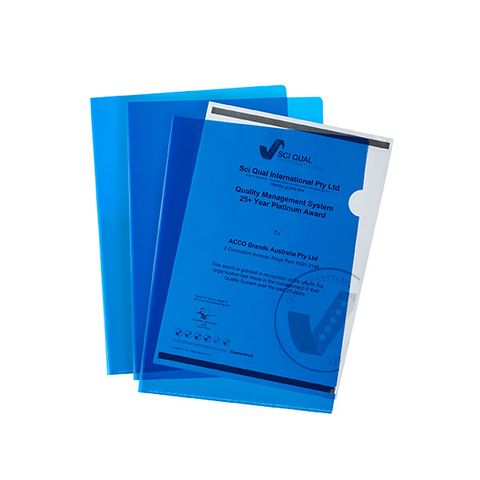 MARBIG LETTER FILE A4 ULTRA FILE BLUE P