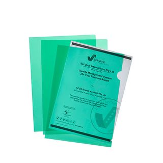 MARBIG LETTER FILE A4 ULTRA FILE GREEN