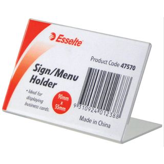 SIGN HOLDER ESSELTE BUSINESS CARD