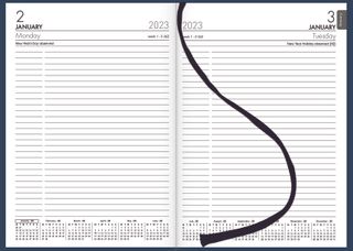 COLLINS DIARY A51 NAVY ODD YEAR 2027