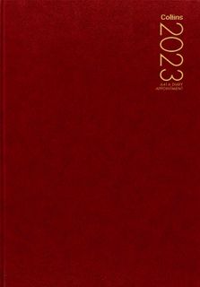 COLLINS DIARY A41A RED ODD YEAR 2027