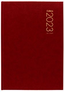 COLLINS DIARY A51 RED ODD YEAR 2027