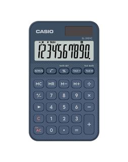 CASIO SL310YC CALCULATOR NAVY BLUE