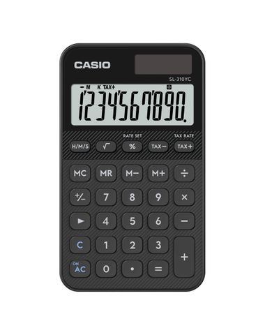 CASIO SL310YC CALCULATOR BLACK