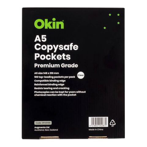 Okin Copysafe Pockets Premium A5